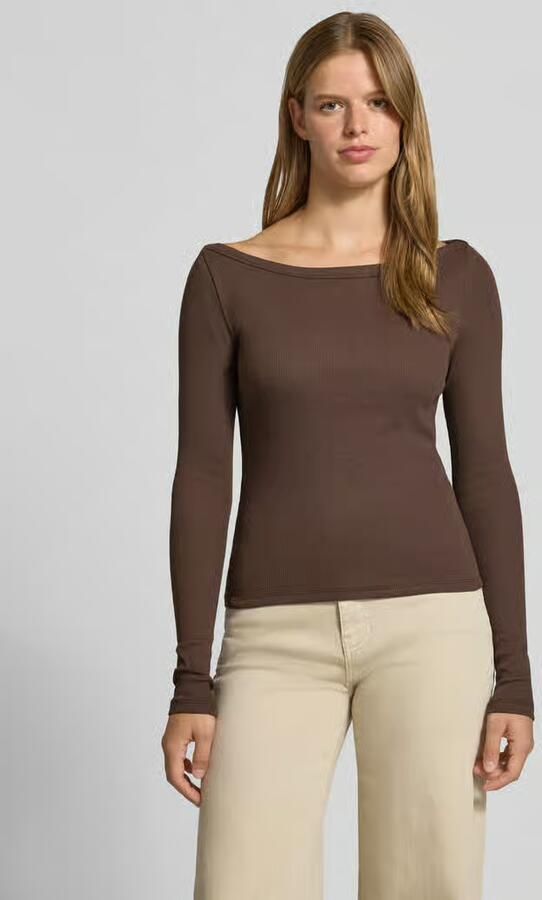 NOISY MAY Slim fit shirt van katoenmix model 'MAYA' - Foto 2