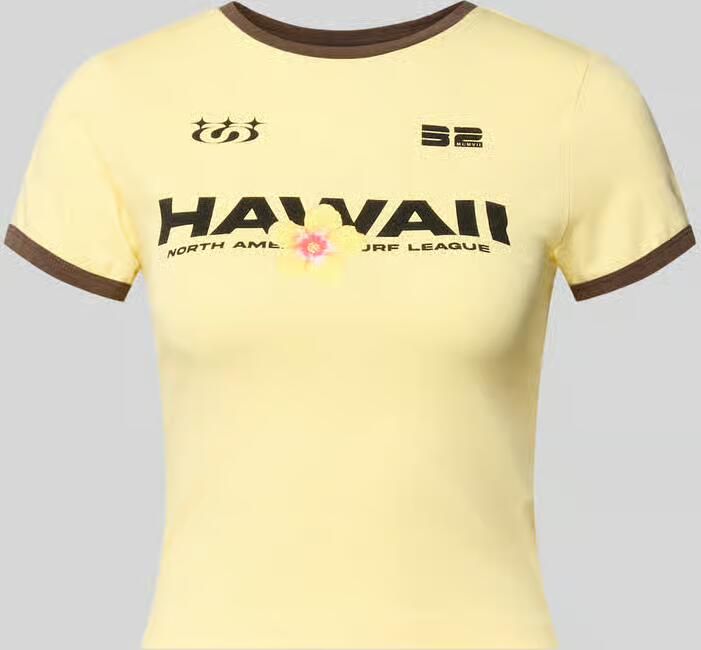NOISY MAY slim fit T-shirt met statementprint model 'Molly' - Foto 2