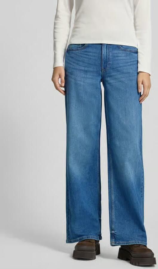 NOISY MAY Straight fit jeans van katoenmix model 'Kenzie' - Foto 3
