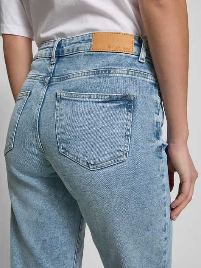 Noisy may High-waist jeans NMMONICA HW STRAIGHT JEAN AZ359LB NOOS - Foto 6
