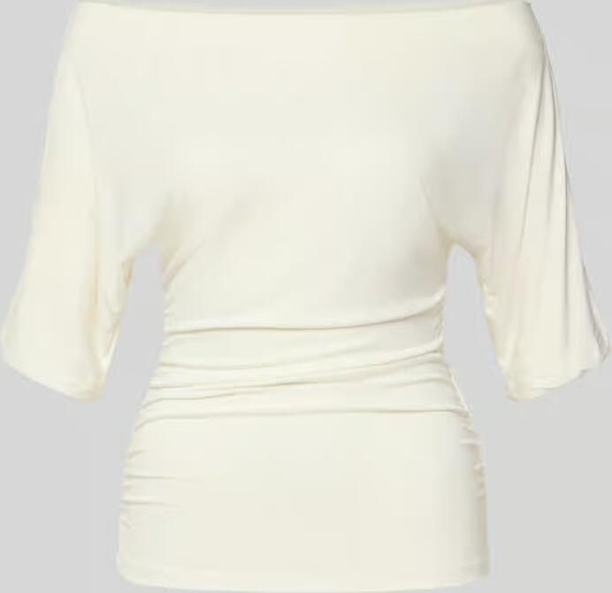 NOISY MAY T-shirt met carmenhals model 'JUNE'