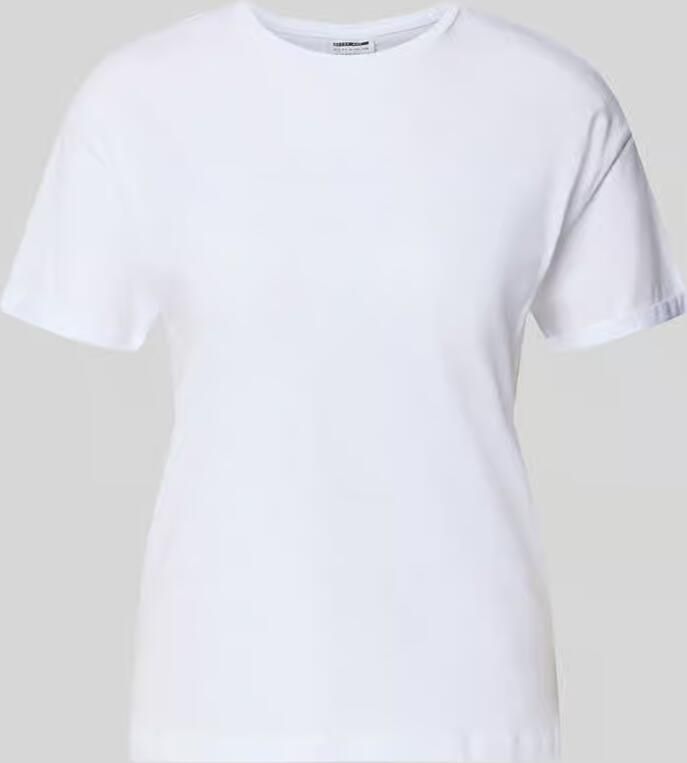NOISY MAY T-shirt met gefixeerde mouwomslag model 'BRANDY' - Foto 7