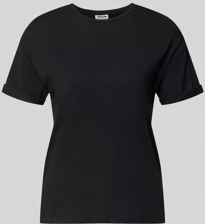NOISY MAY T-shirt met gefixeerde mouwomslag model 'BRANDY' - Foto 2