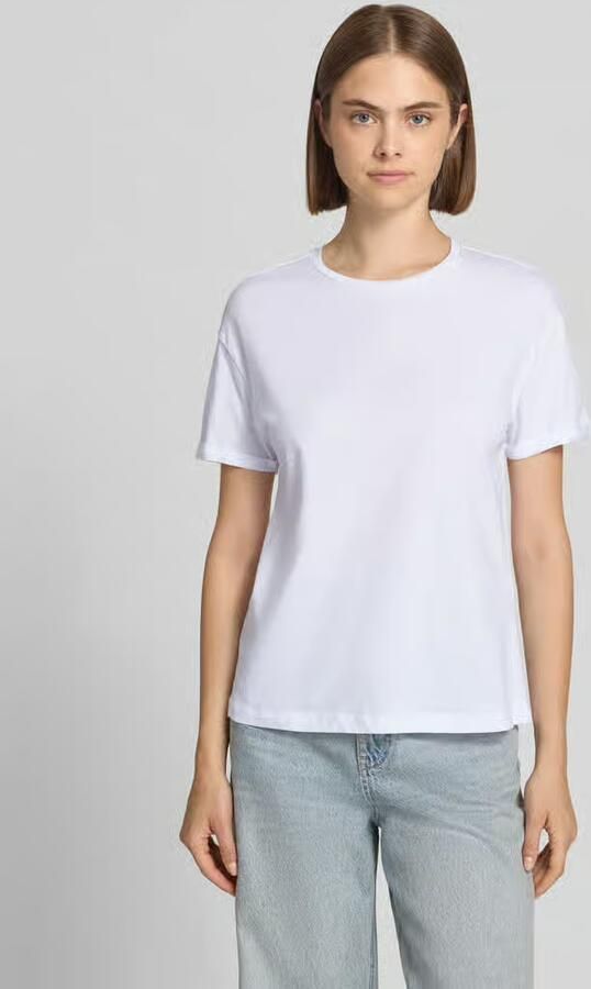 NOISY MAY T-shirt met gefixeerde mouwomslag model 'BRANDY' - Foto 10