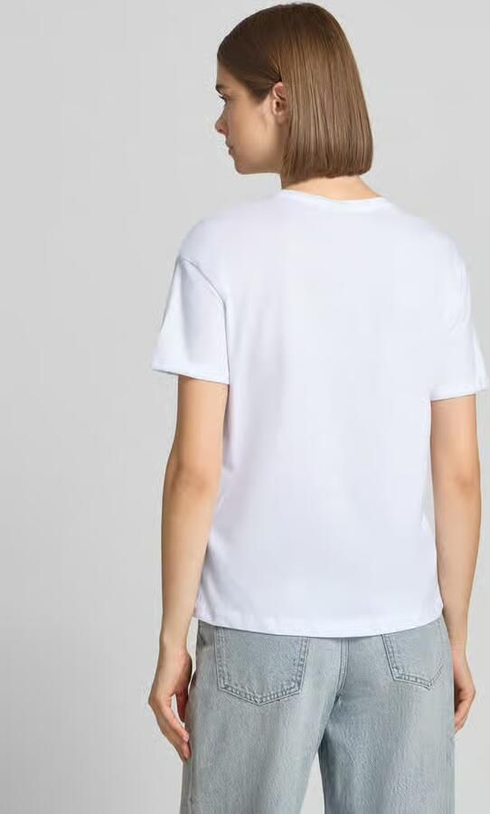 NOISY MAY T-shirt met gefixeerde mouwomslag model 'BRANDY' - Foto 9
