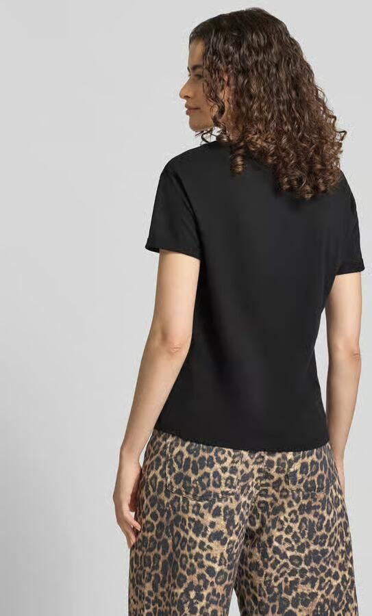 NOISY MAY T-shirt met gefixeerde mouwomslag model 'BRANDY' - Foto 3