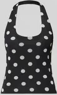NOISY MAY top met halter in all-over look model 'DOTTIE'