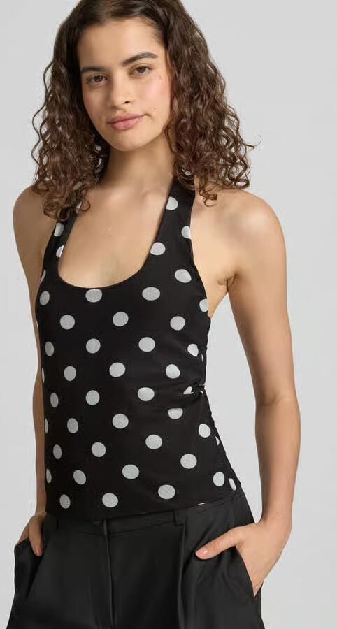 NOISY MAY top met halter in all-over look model 'DOTTIE' - Foto 2