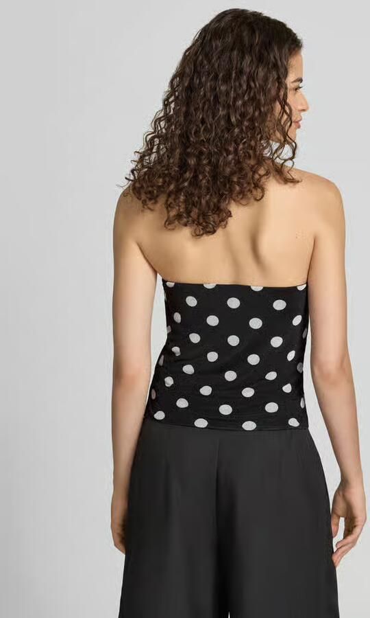 NOISY MAY top met halter in all-over look model 'DOTTIE' - Foto 3