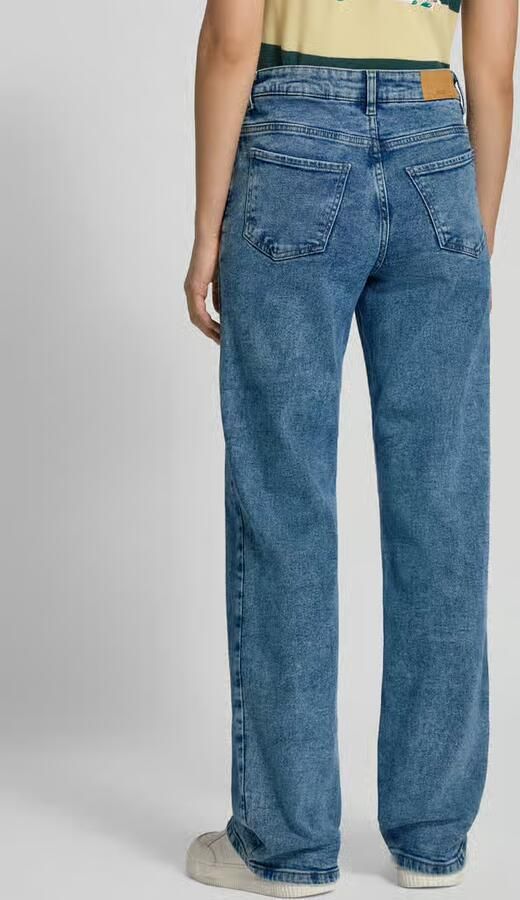 Noisy May Wide fit jeans van biologische katoenmix model 'Myolanda' - Foto 10