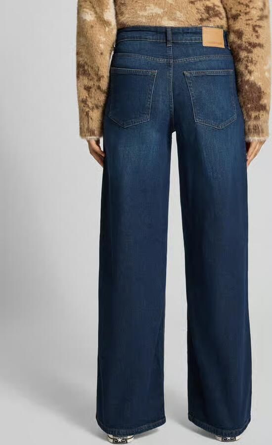 NOISY MAY Wide fit jeans van elastische katoenmix - Foto 3