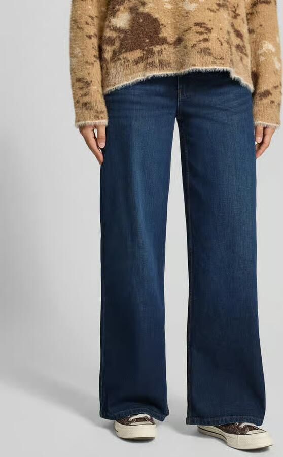 NOISY MAY Wide fit jeans van elastische katoenmix - Foto 2