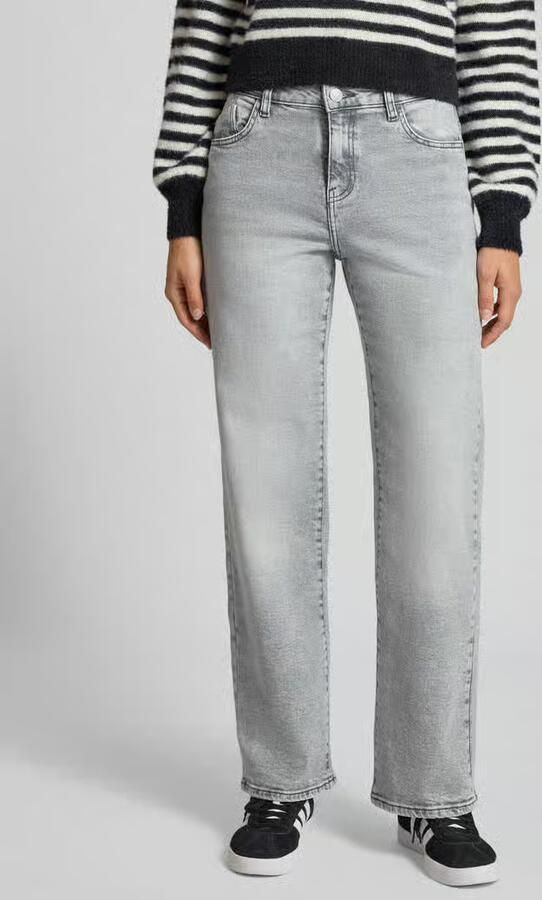 Noisy May Wide leg jeans in used-look model 'YOLANDA' - Foto 2