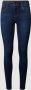 NOISY MAY push-up slim fit jeans NMJEN dark blue denim - Thumbnail 2