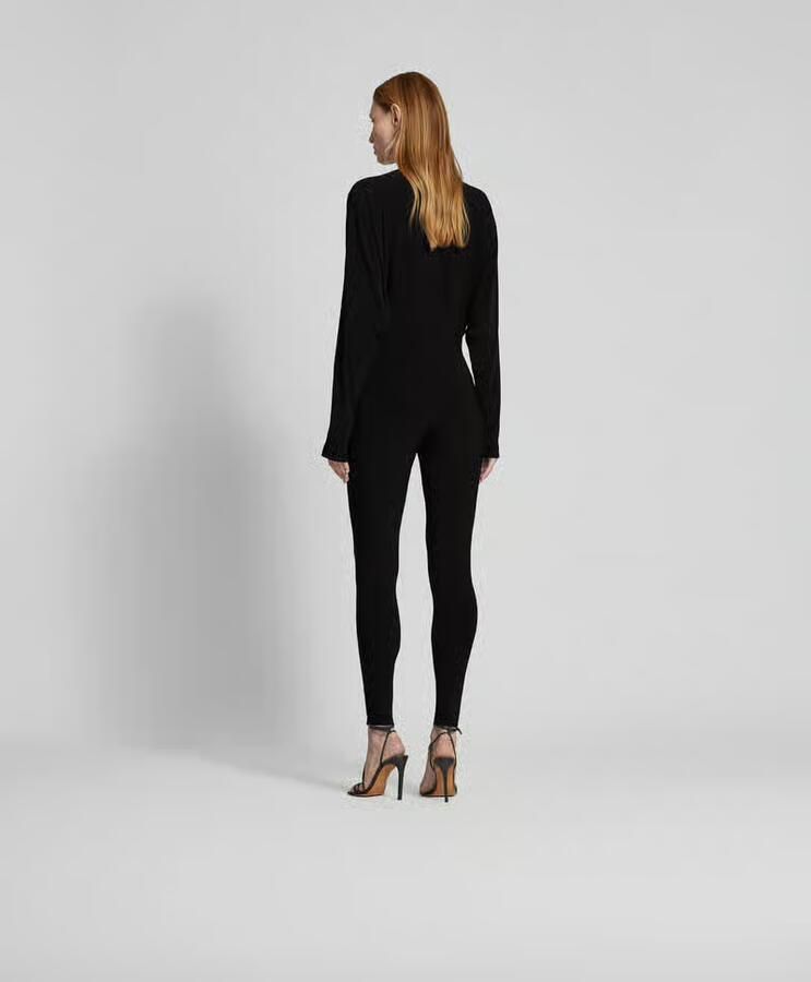 Norma Kamali Jumpsuit met stretch - Foto 2