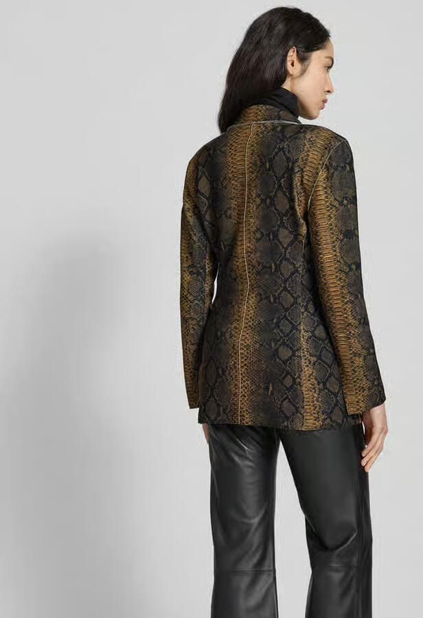 Norma Kamali Lange blazer met reverskraag - Foto 3