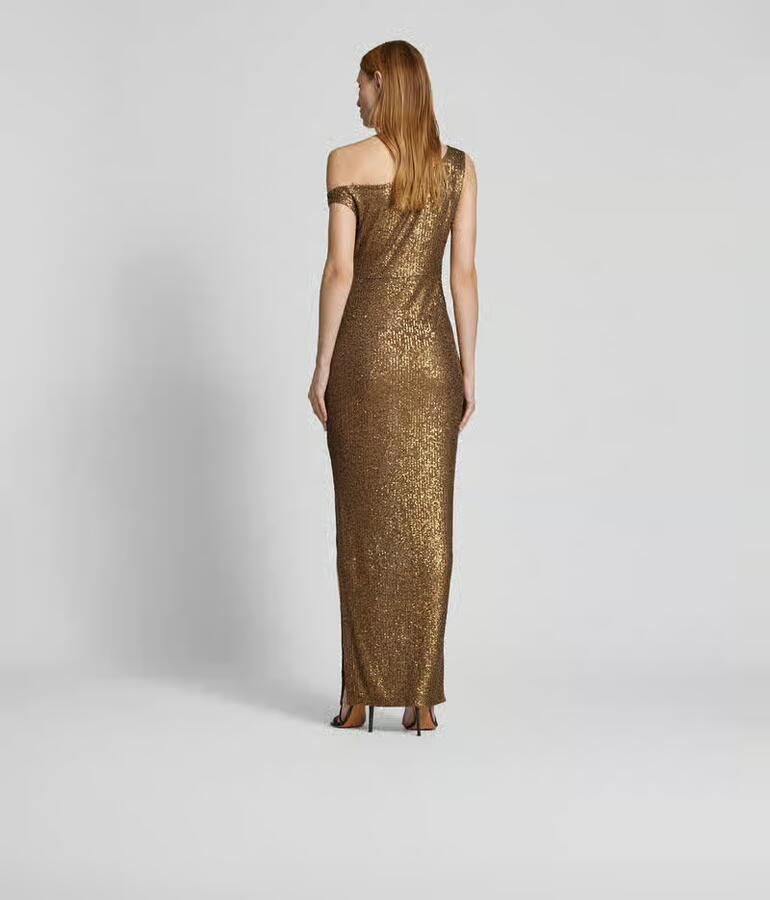 Norma Kamali Maxi-jurk met one shoulder-design - Foto 2