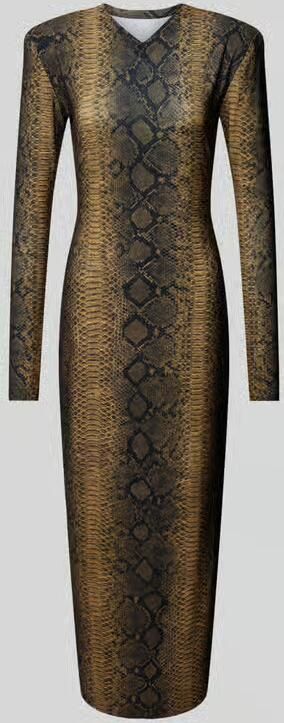 Norma Kamali Maxi-jurk met V-hals - Foto 2
