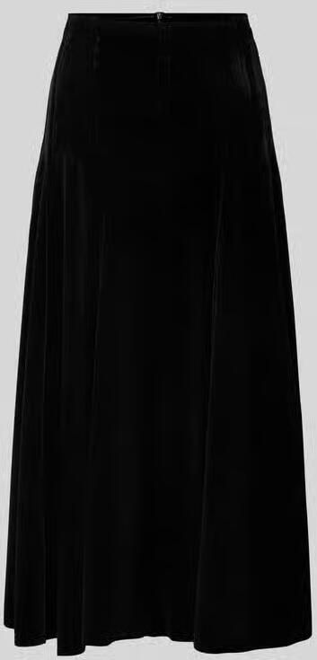 Norma Kamali Midirok van fluweel met siernaden - Foto 2