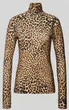 Norma Kamali Shirt met lange mouwen en ritssluiting