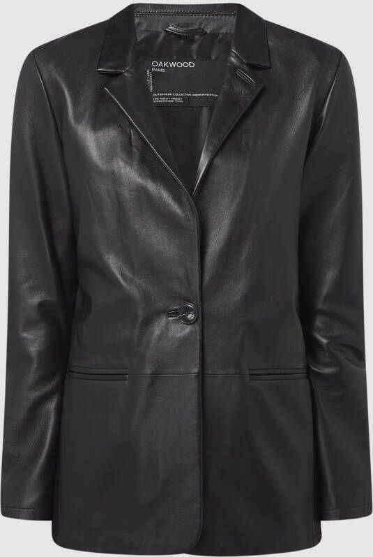 Oakwood Blazer van leer model 'Meg'