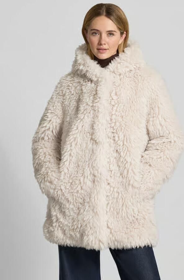OAKWOOD Regular Fit teddyjack met capuchon model 'BOOMING' - Foto 2