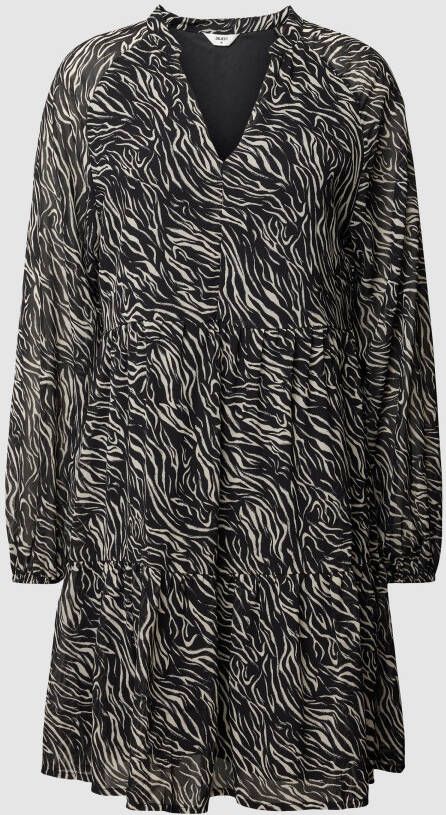 Object Mini-jurk met all-over motief model 'MILA'