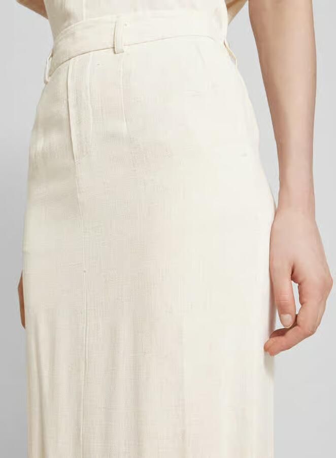 Object Zand Midirok Must-Have Stijlvol Trendy Beige Dames