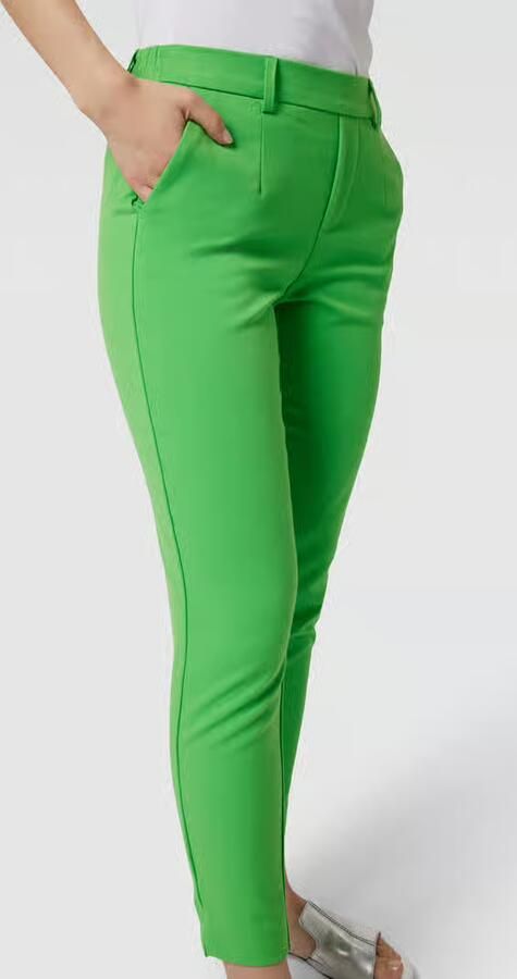 Object Slim fit stoffen broek met steekzakken model 'Lisa'