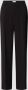 OBJECT high waist wide leg pantalon OBJSIGRID van polyester zwart - Thumbnail 2