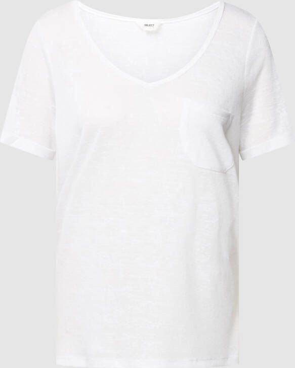Object T-shirt met borstzak model 'TESSI'