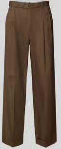 Officine Générale Loose fit stoffen broek met stolpplooien