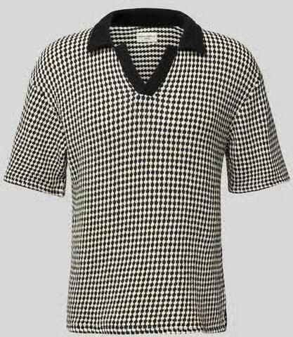 Officine Générale Poloshirt met ribboorden - Foto 2