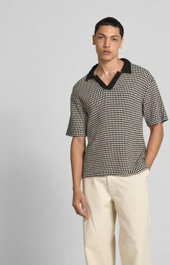 Officine Générale Poloshirt met ribboorden - Foto 3