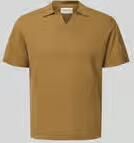 Officine Générale Poloshirt met V-hals