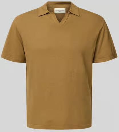 Officine Générale Poloshirt met V-hals - Foto 2