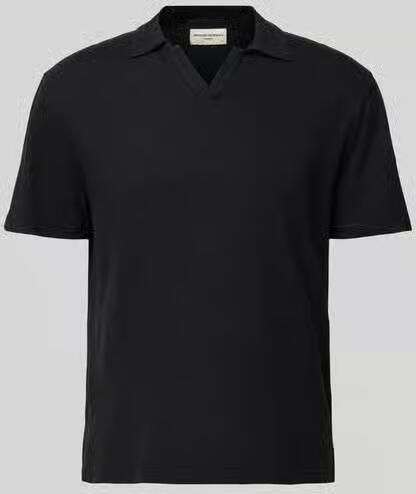 Officine Générale Poloshirt met V-hals - Foto 2