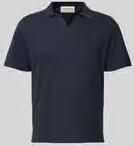 Officine Générale Poloshirt met V-hals