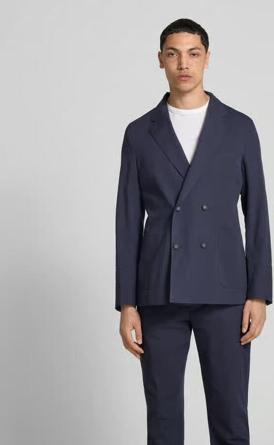 Officine Générale Regular fit colbert van puur katoen - Foto 2
