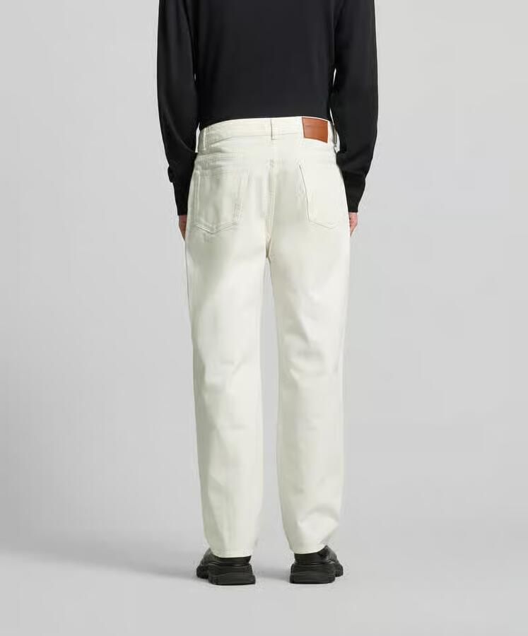 Officine Générale Regular Fit jeans met knoopsluiting - Foto 3