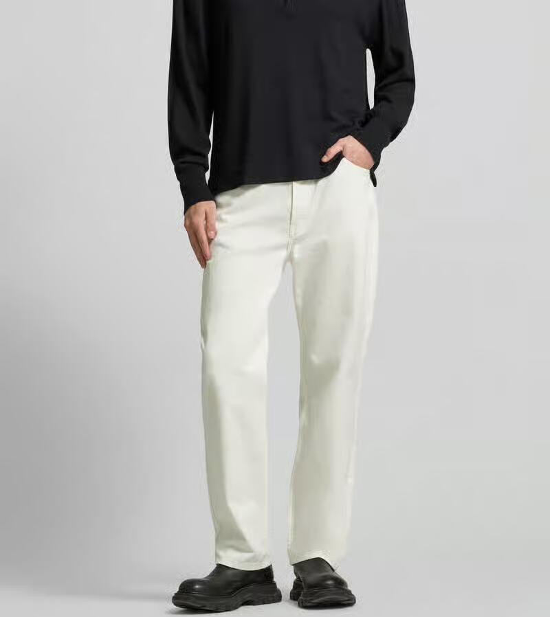 Officine Générale Regular Fit jeans met knoopsluiting - Foto 2