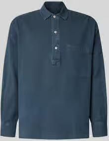 Officine Générale regular fit poloshirt met polokraag