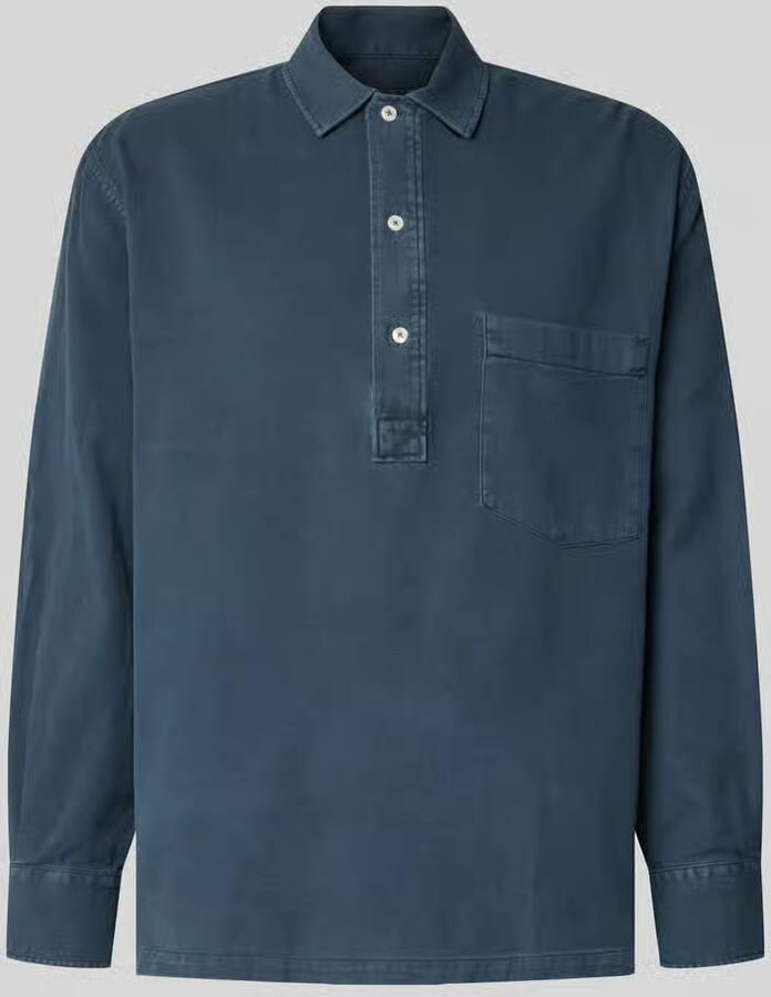 Officine Générale regular fit poloshirt met polokraag