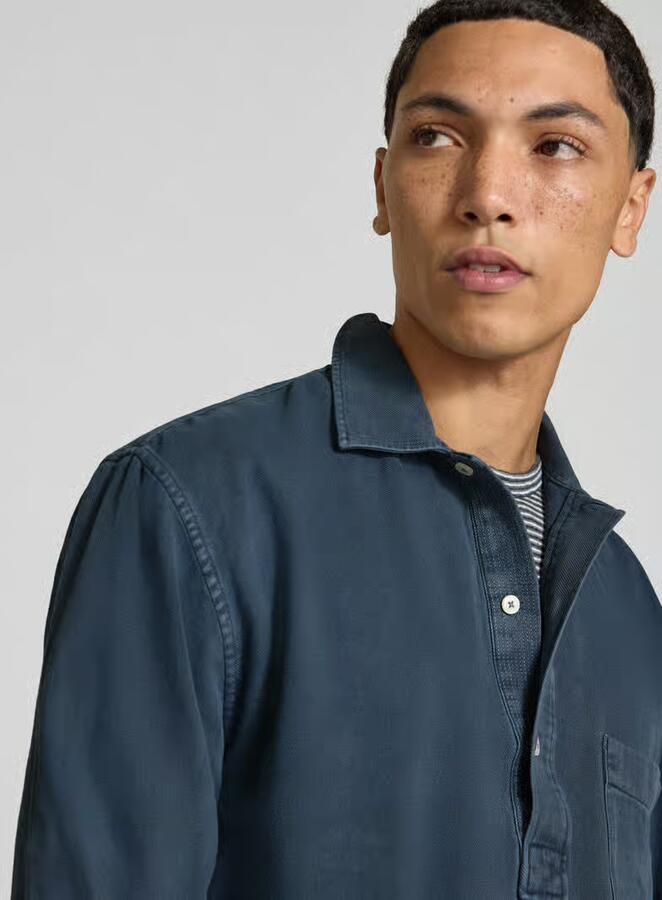 Officine Générale regular fit poloshirt met polokraag - Foto 2