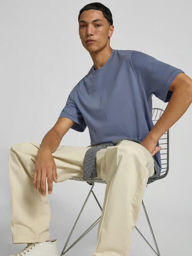 Officine Générale Regular fit t-shirt van puur katoen - Foto 2
