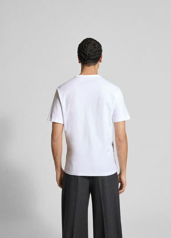 Officine Générale Regular fit T-shirt van puur katoen - Foto 2