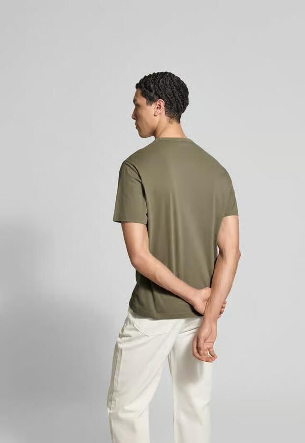 Officine Générale Regular fit T-shirt van puur katoen