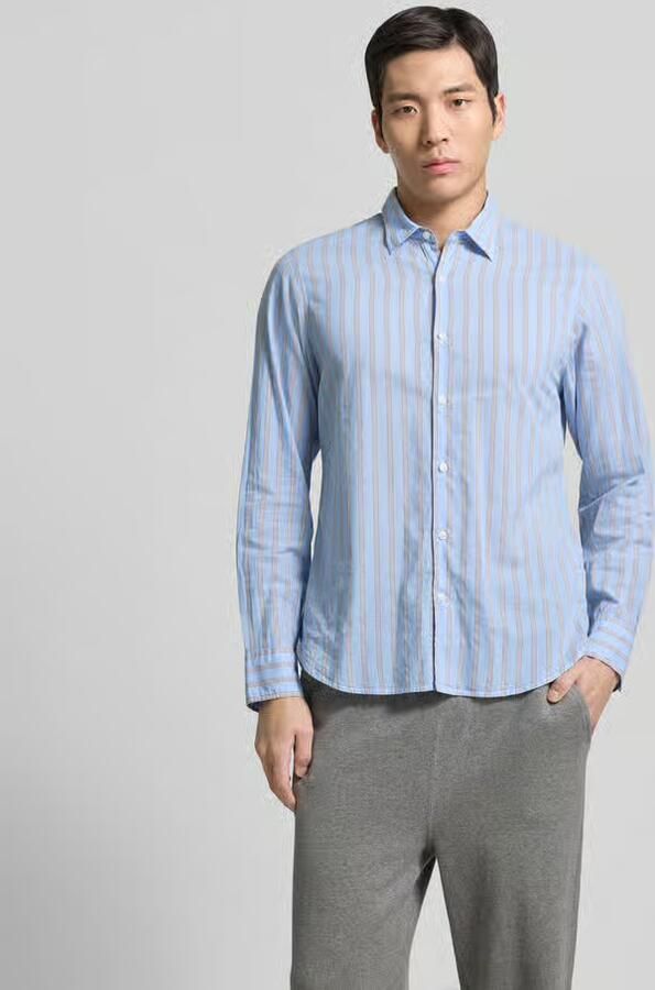 Officine Générale Regular fit vrijetijdsoverhemd met kentkraag - Foto 2