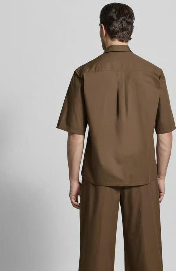 Officine Générale Relaxed fit vrijetijdsoverhemd met kentkraag - Foto 2