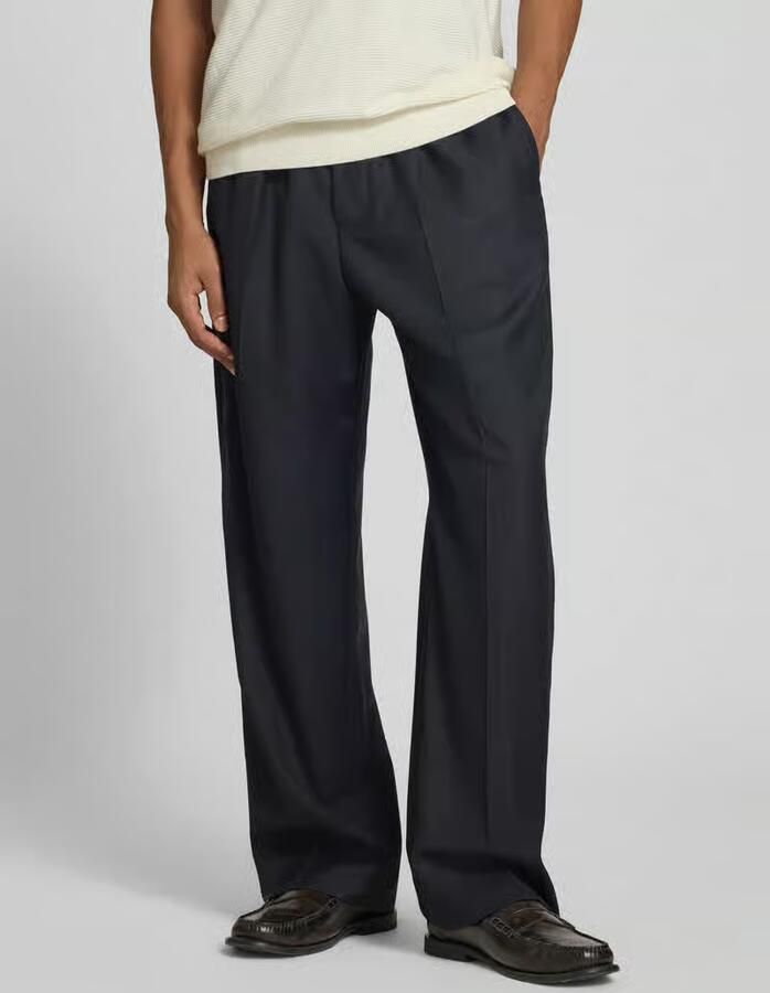 Officine Générale Stoffen broek van wolmix - Foto 3